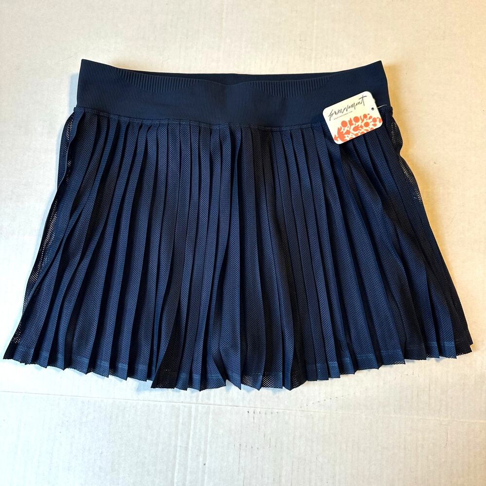 NEW Free People Movement Rally Ruffle Pleated Skort Sz M/L‎